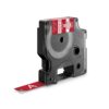 DYMO TRAKA INDUSTRIJSKA 12MM CRNA/CRVENA