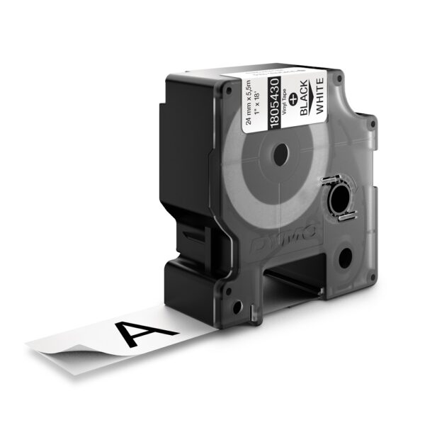 DYMO TRAKA INDUSTRIJSKA 24MM CRNA/BELA