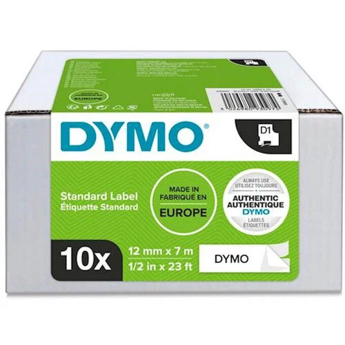 DYMO traka D1 12×7 crna/belom 20/1 PROMO
